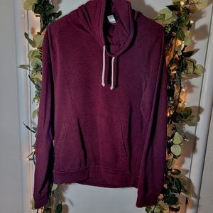 Divided H&M Cowl Neck pullover burgundy sweater size S